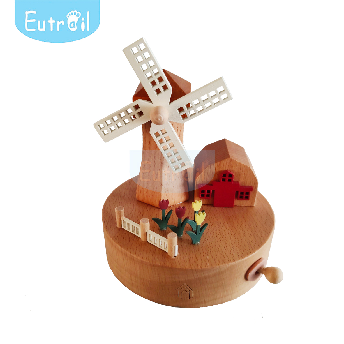 Windmill music box