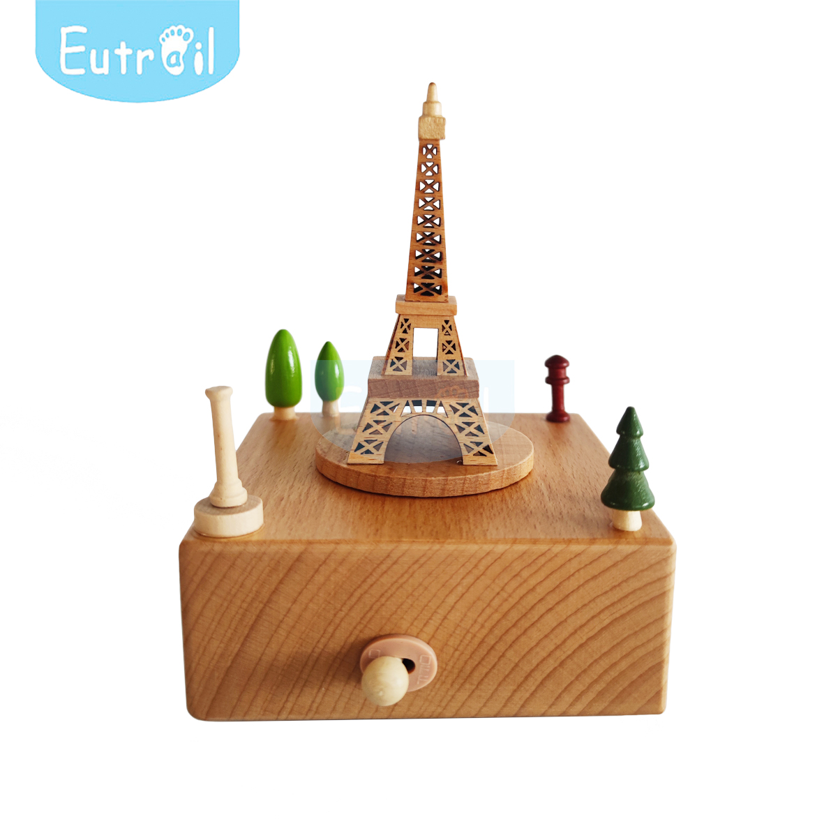 Eiffel Tower Music Box